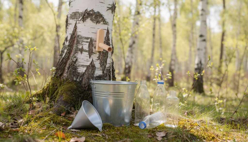 Découvrez notre kit complet pour la collecte de sève de bouleau, conçu pour une extraction facile et efficace. Profitez d'un matériel de qualité pour récolter la sève naturellement chez vous.