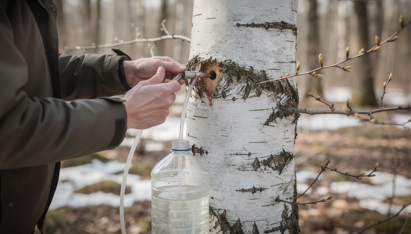 Découvrez notre kit complet pour la collecte de sève de bouleau, facile à utiliser et efficace pour une récolte optimale et naturelle.