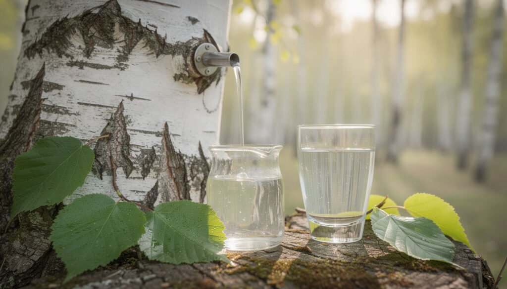 Les bienfaits et propriétés de la sève de bouleau